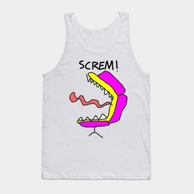 screm out loud!!! Tank Top by Baddy's Shop